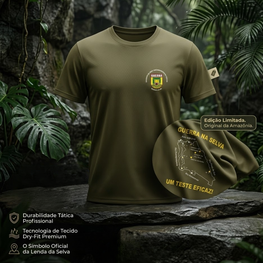 Camiseta Avulsa do Encontro dos Guerreiros de Selva